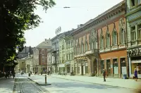 Hlavná ulica, meštiansky dvor, Košice (1971)