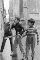 Františkánska ulica a františkánsky kostol, Košice (1974)
