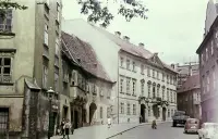 Františkánske námestie a Mirbachov palác, Bratislava (1965)