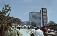Výstavba univerzitnej nemocnice na Kramároch, Bratislava (1967)