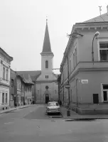 Univerzitná ulica pri Kováčskej ulici, Košice (1978)