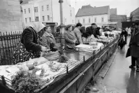 Dominikánske námestie a Dominikánsky kostol, Košice (1990)