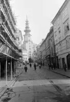 Michalská ulica s výhľadom na Michalskú bránu, Bratislava (1973)