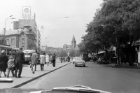 Námestie SNP a reformovaný kostol, Bratislava (1974)