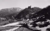 Breh Hrona a hrad Šášov, Ladomerská Vieska (1930)