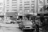 Parkovisko na konci Drevenej ulice, Bratislava (1974)