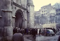 Dómske námestie a Dóm sv. Martina, Bratislava (1974)