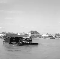 Lodný mlyn na Dunaji, Moča (1935)