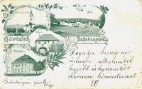 Celkový pohľad s Dolnou bránou, Pukanec (1902)