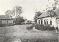 Cesta v obci, Sklabiná (1910)