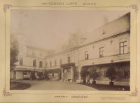 Pálffyovský kaštieľ, zadný pohľad, Stupava (1895-1899)