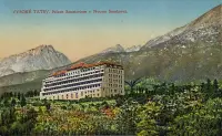 Nový Smokovec, liečebný ústav Penzák, Vysoké Tatry