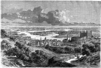 Dunajské údolie s ruinou hradu, Bratislava (1865)