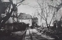 Areál Starej tržnice pred výstavbou, Bratislava (1900)