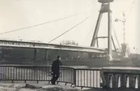 Stavba Mosta SNP, Bratislava (1972)