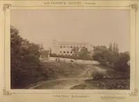 Kaštieľ grófa Zedtwitza, čelný pohľad, Moravany nad Váhom (1895-1899)