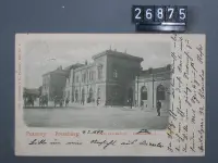 Železničná stanica, Bratislava (1898)