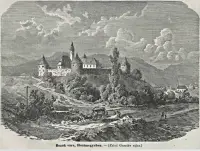 Bzovícky hrad, Bzovík (1867)