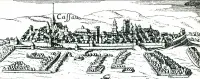 Veduta Košíc v 18. storočí, Košice (1750)