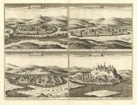 Košická pevnosť na rytine, Košice (1683)