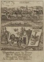 Veduta Košíc, Košice (1817)