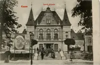 Železničná stanica, vystúpenie Buffalo Bill Show, Košice (1906)