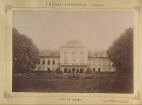 Grasalkovičov palác, zadný pohľad, Bratislava (1900)