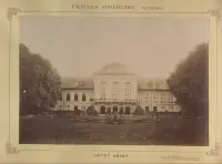 Grasalkovičov palác, zadný pohľad, Bratislava (1900)