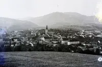 Panoráma Banskej Bystrice s barbakanom, Banská Bystrica (1906)
