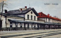 Železničná stanica, Lučenec (1920)