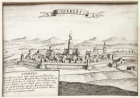 Pohľad na Prešov (1685)