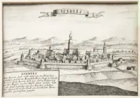 Pohľad na Prešov (1685)