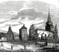 Mestský hrad, Pukanec (1857)