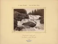 Stredný vodopád Veľkého Studeného potoka, Vysoké Tatry (1890)