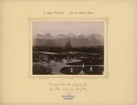 Vysoké Tatry z Huszovho parku (1887)