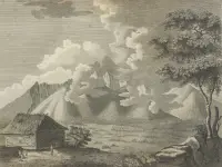 Vysoké Tatry s Lomnickým štítom od juhu (1797)