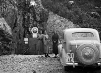 Vchod do jaskyne Domica (Baradla), Kečovo (1940)