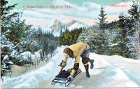 Bobová dráha v Tatranskej Lomnici, Vysoké Tatry (1908)