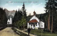 Kostoly na promenáde v Tatranskej Lomnici, Vysoké Tatry