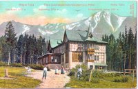 Hotel Weszterheim v Tatranskej Polianke, Vysoké Tatry (1908)