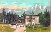 Hotel Weszterheim v Tatranskej Polianke, Vysoké Tatry (1908)