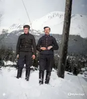Vojenské zruby v Tatranských Zrubách, Vysoké Tatry (1940)