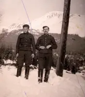 Vojenské zruby v Tatranských Zrubách, Vysoké Tatry (1940)