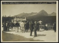 Terasa hotela pri Štrbskom Plese, Vysoké Tatry (1916)