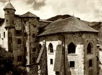 Starý zámok s okrúhlou nárožnou vežou, Banská Štiavnica (1930-1949)