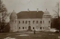 Kaštieľ s okrúhlymi nárožnými vežami, Veľký Šariš (1930-1949)