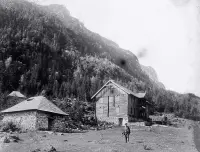 Chata Kamzík vo Veľkej Studenej doline, Vysoké Tatry (1907)
