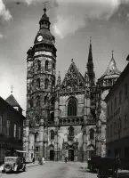 Dóm sv. Alžbety z ulice, Košice (1930-1949)