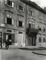 Barokové meštianske domy na rohu ulice, Bratislava (1930-1949)