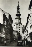 Michalská ulica s Michalskou bránou, Bratislava (1930-1949)